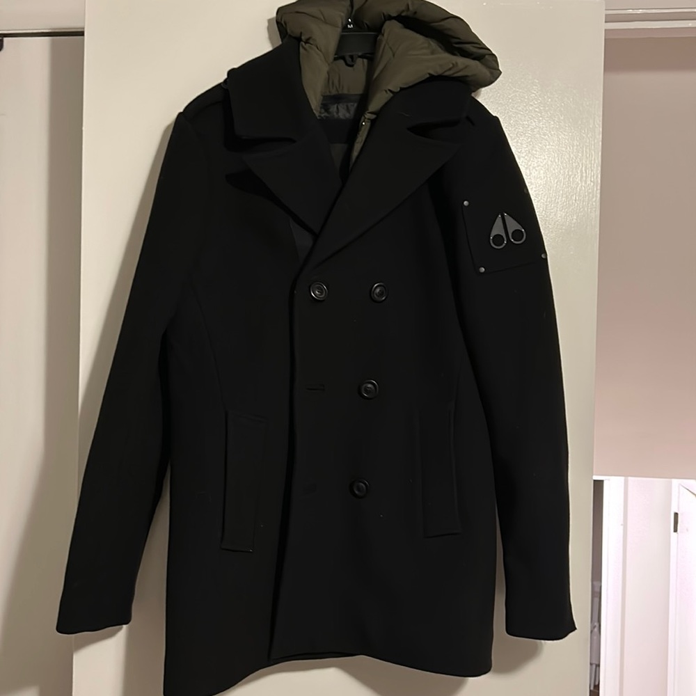 Moose Knuckles Wool Luxe Men’s Medium Pea Coat